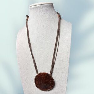 Chico's Brown Statement Necklace